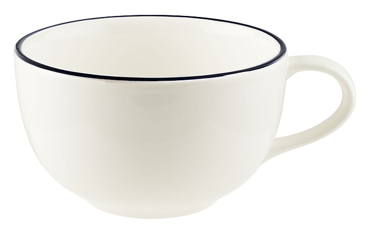 Чашка чайная Bonna Линеа Черный 78001 d 93 мм h 69 мм