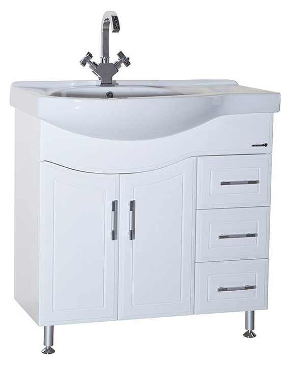 Тумба под раковину Bellezza Коралл 85 R правая