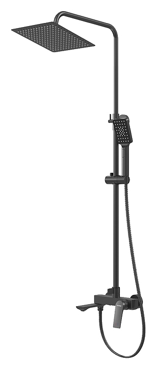 Душевая система Grossman Cosmo 500.K35.02.210 черный матовый