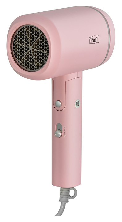 Фен Puff 1801 светло-розовый