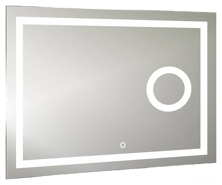 Зеркало с LED-подсветкой Silver Mirrors Оптима ФР-00001375 90х70 см