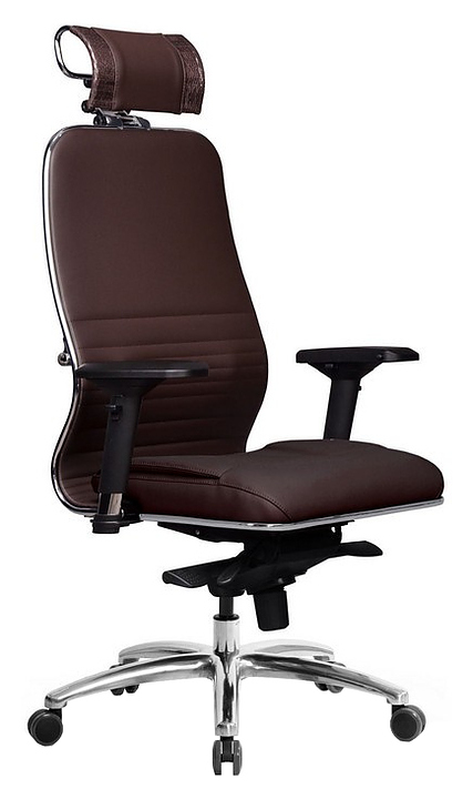 Кресло Метта Samurai KL-3.04 MPES, темно-коричневое