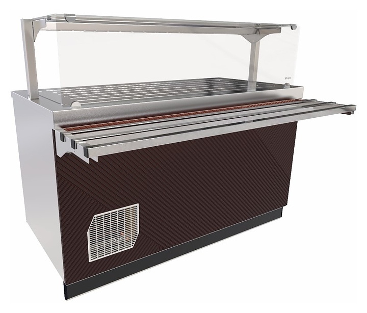 Прилавок-витрина холодильный Abat Сэйла ПВВ(Н)-70Е-05-НШ оригами
