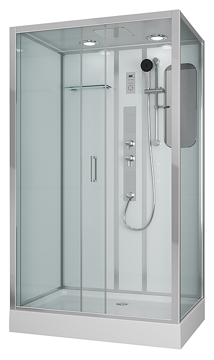 Кабина душевая Niagara NG-6012-01GQL 120x80x210 см, левая