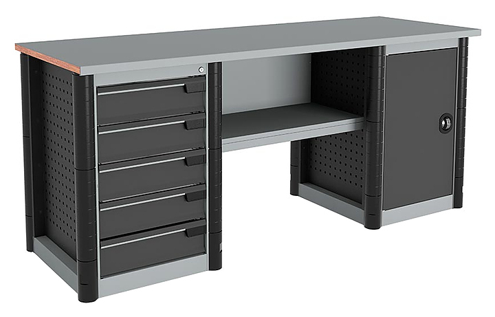 Верстак слесарный ПРОМЕТ Верстак Profi M №204