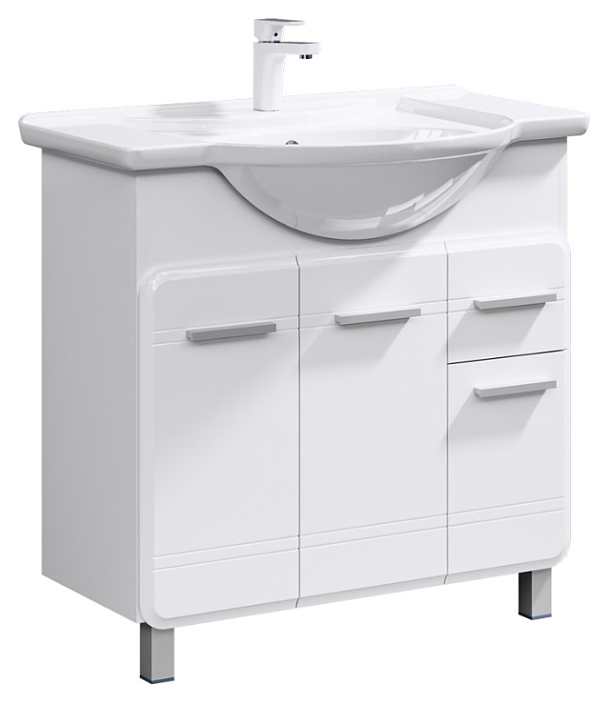 Тумба Aqwella Corsica KOR0108 81 см, белый