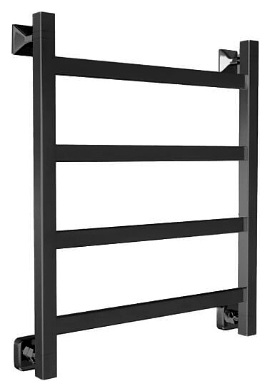 Полотенцесушитель водяной Двин 4656754416602 J Plaza 60/50 К3, чёрный матовый