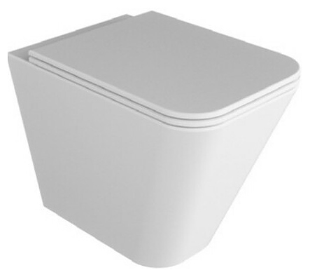 Унитаз приставной без бачка Azzurra BUILD BUVCTTE000000BI