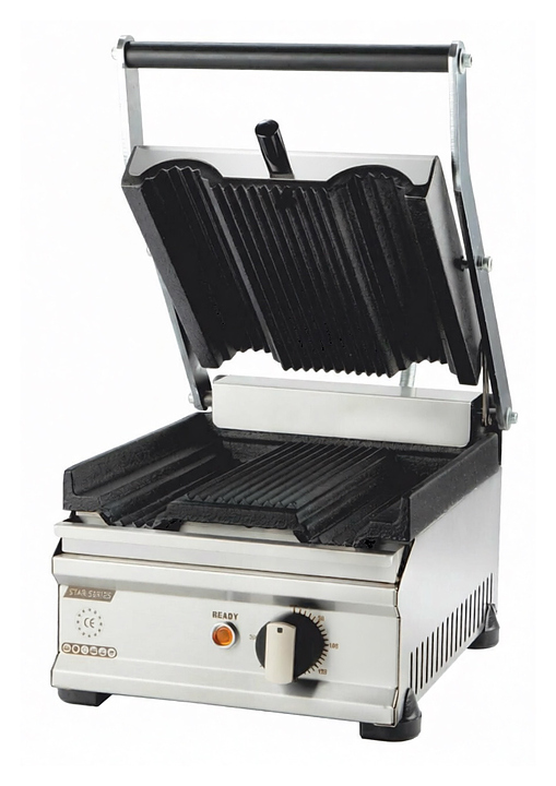 Гриль контактный электрический Yukon Star YDT-02 0.9 кВт серый
