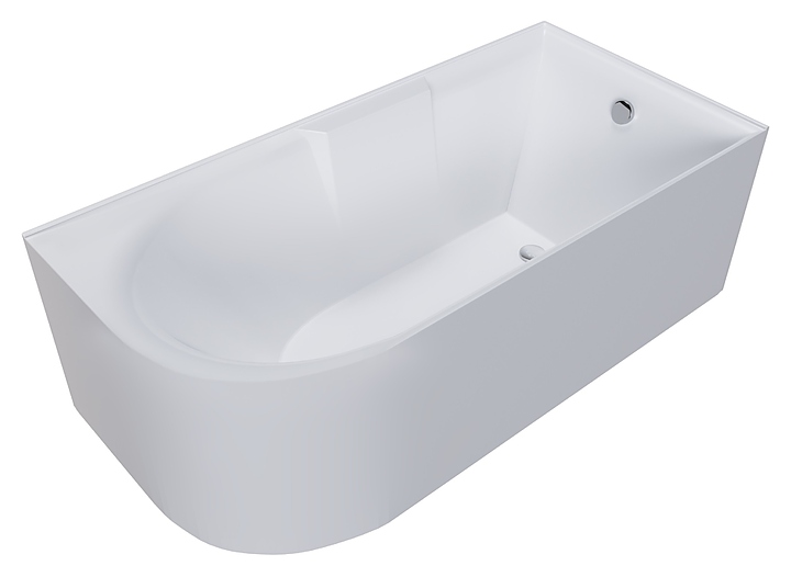 Ванна Grossman GR-2201R 150x85 см, правая, акрил