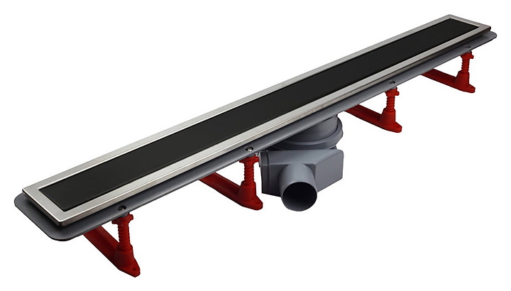 Душевой лоток Pestan Confluo Premium Black Glass Line 950