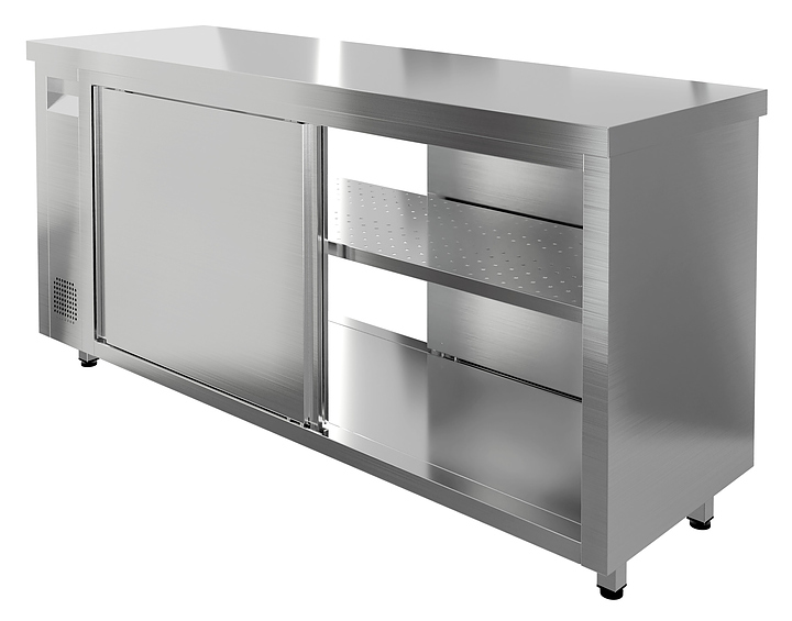 Стол тепловой Restoinox Т-СПСЗК-13/7 сквозной