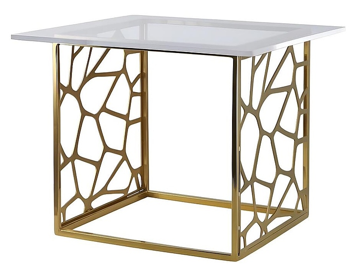 Подставка фуршетная P.L. Proff Cuisine Hotelware FSBG 4802 G 35*35 см h 40 см + блюдо 45*45 см акрил