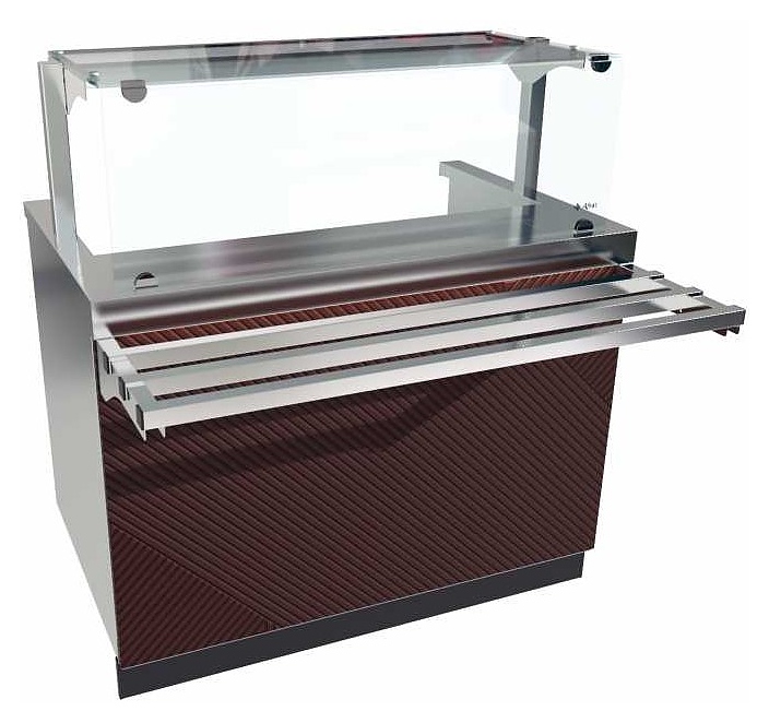 Прилавок-мармит Abat ПМЭС-70Е для первых блюд оригами