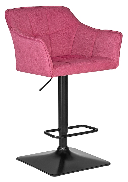 Стул барный DOBRIN 5033-LM RALF (розовый, черный)