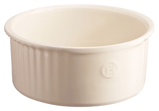 Форма для запекания и подачи Emile Henry 026880 2200 мл 23х21 см h=9,5 см (керамика) молочная