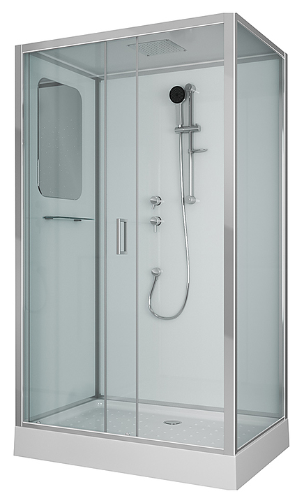 Кабина душевая Niagara NG-6012-01QL 120x80x210 см, левая