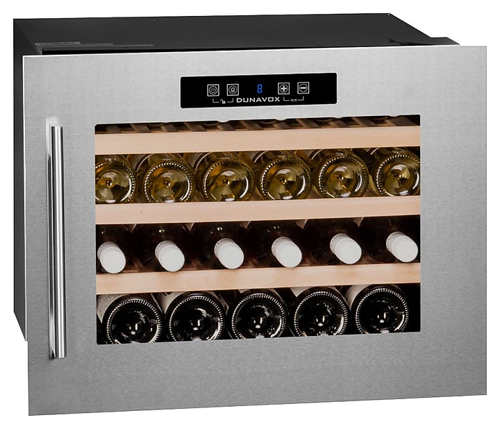 Винный шкаф Dunavox DX-24.56BSK (А)