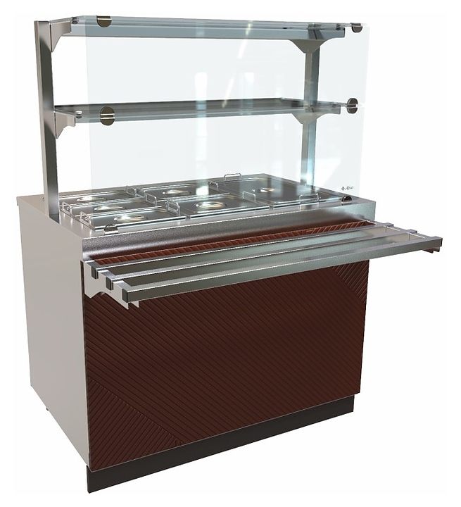 Прилавок-мармит Abat ЭМК-70Е-02 для вторых блюд оригами