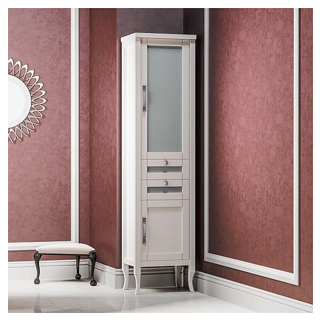 Шкаф-пенал OPADIRIS Мираж 00-00000052, правый, слоновая кость