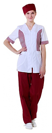 Блузон женский Клен 00008, р.54, белый, на молнии