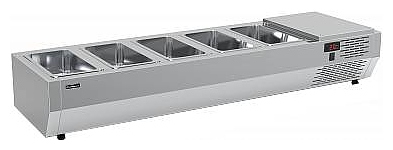 Витрина холодильная Carboma IDO A40 SM 1,4 (5 GN1/3)
