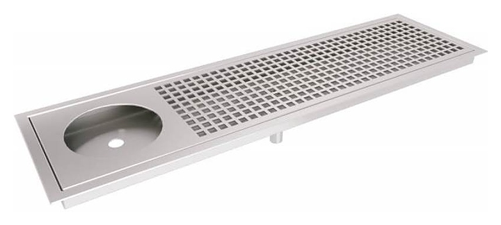 Каплесборник КАМИК 900х150х25 мм (дренаж)