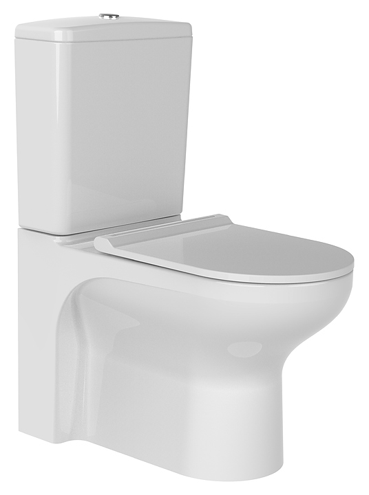 Унитаз напольный Bien Venus VNKD064N1VP1W5SZ0 с функцией биде, бачком и сиденьем микролифт