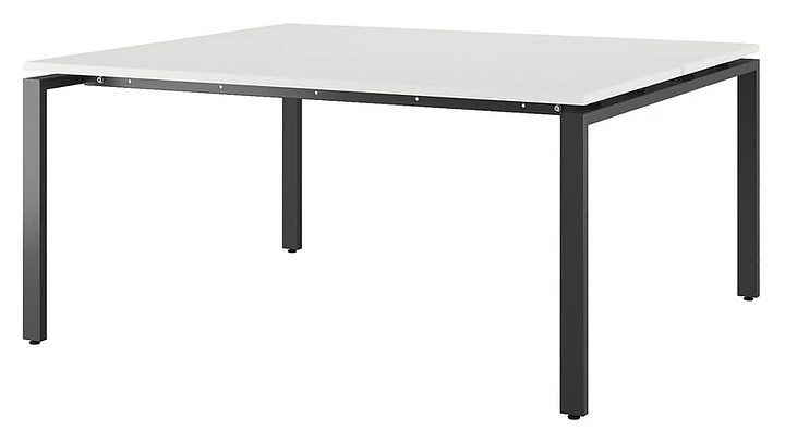 Стол офисный КОБОР P/2-180/140 black/premium