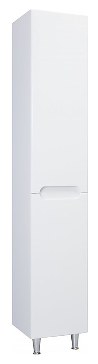 Шкаф-пенал Bellezza Андрэа 35 R с бельевой корзиной, правый, белый