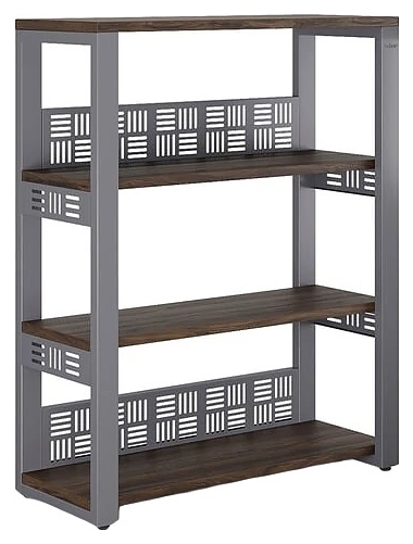 Стеллаж открытый КОБОР ST3-100/36 graphite/charlston