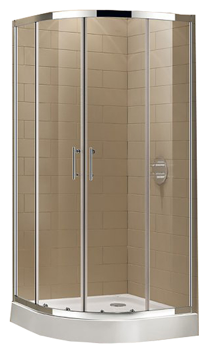 Уголок душевой CEZARES ECO-O-R-2-100-C-Cr 100х100х190 см