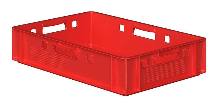 Ящик универсальный iPlast E1 FK-6412 600х400х120 мм красный