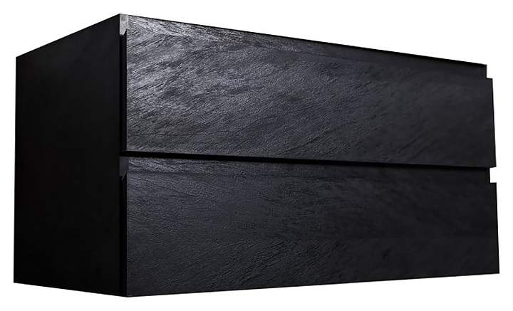 Тумба под раковину CEZARES MOLVENO-100-2C-SO-NR 100х50х50 см, Nero