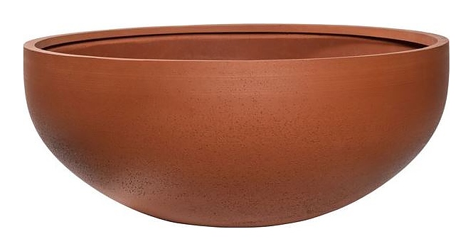 Кашпо Pottery Pots Morgana (53,5х22,5 см) оранжевое