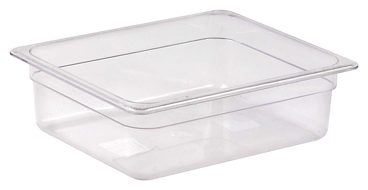 Гастроемкость Luxstahl JW-P124 GN 1/2-100 (327x265х100) поликарбонат