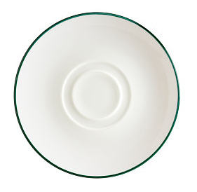 Тарелка подстановочная Bonna Линеа Зеленый Гурмэ 78070 d 190 мм