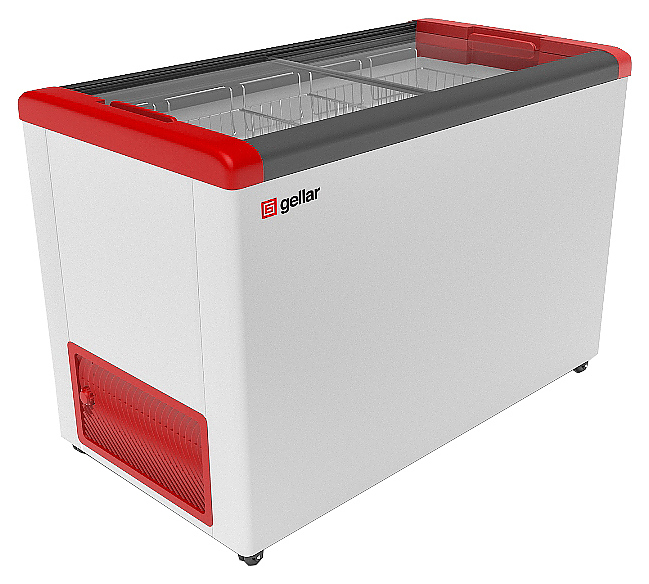 Ларь морозильный Frostor GELLAR FG 400 C красный (пропан)