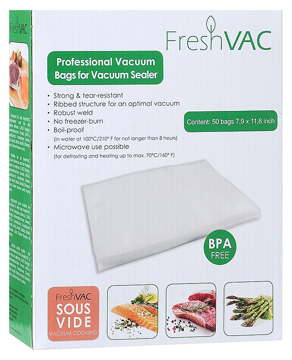 Пакеты вакуумные Ellrona FreshVACpro 30*40 (50 шт)