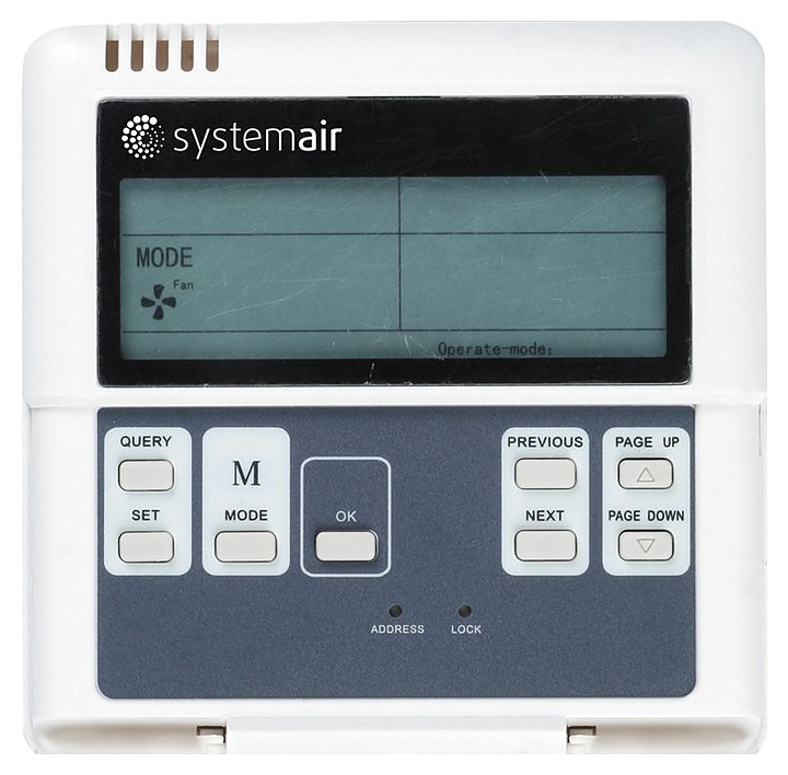 Проводной пульт управления Systemair SYSCONTROL WC 12