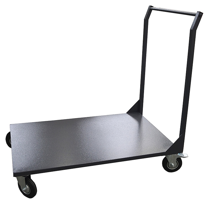 Тележка грузовая платформенная Finist ТГП-1200x800x980/1000 мм (краш. сталь)