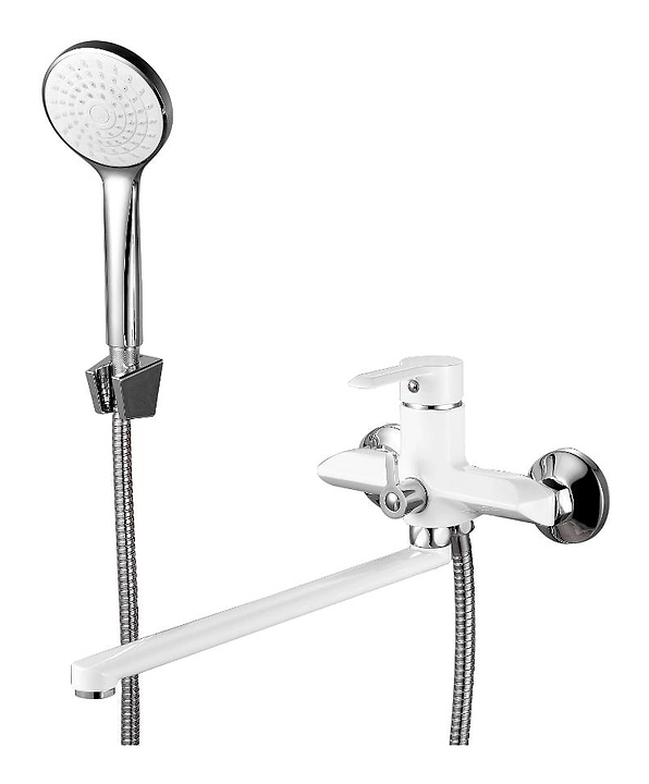 Смеситель для ванны с душем ESKO SORRENTO WHITE SR 31W