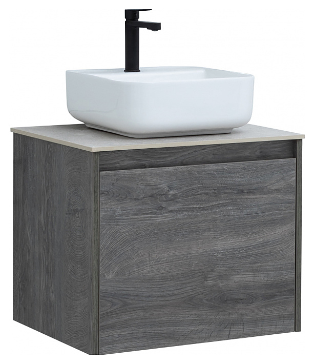 Тумба под раковину Aquanet Nova Lite 60 см 1 ящик, дуб рошелье