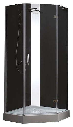 Уголок душевой CEZARES BERGAMO-W-P-1-100-C-Cr-R-IV 100х100х200 см