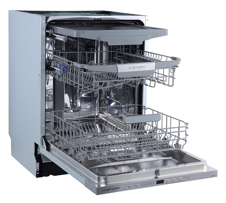 Посудомоечная машина HiSTORY DI66B-MSS 1 серый