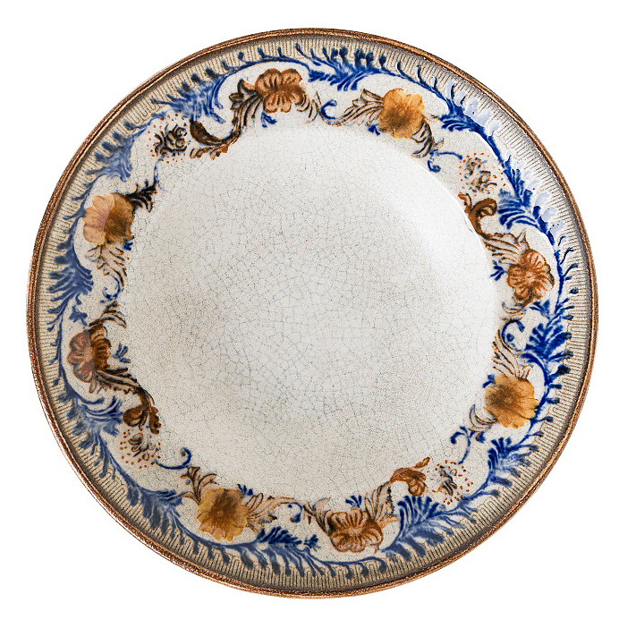 Тарелка глубокая Bonna Ретро Флорал Гурмэ 79474 400 мл d 240 мм h 52 мм