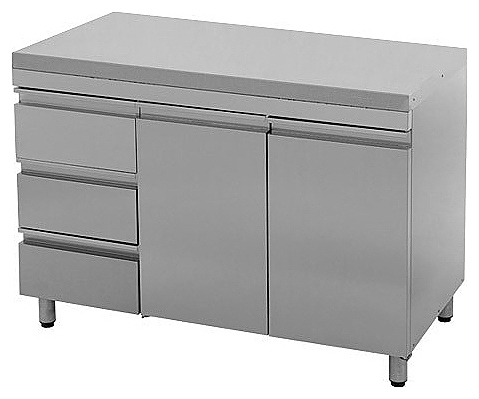 Стол производственный Спутник СТ-2/1200-H с ящиками