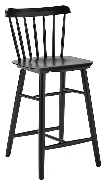 Стул полубарный ChiedoCover Такер черный