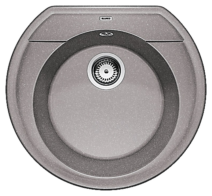 Кухонная мойка Blanco Rondoval 45 Silgranit алюметаллик