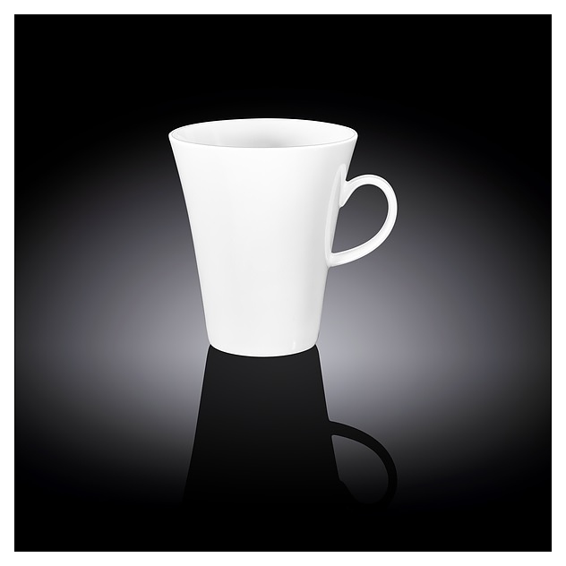 Кружка Wilmax WL‑993111/A 400 мл d=98 мм h=114 мм (фарфор) белая